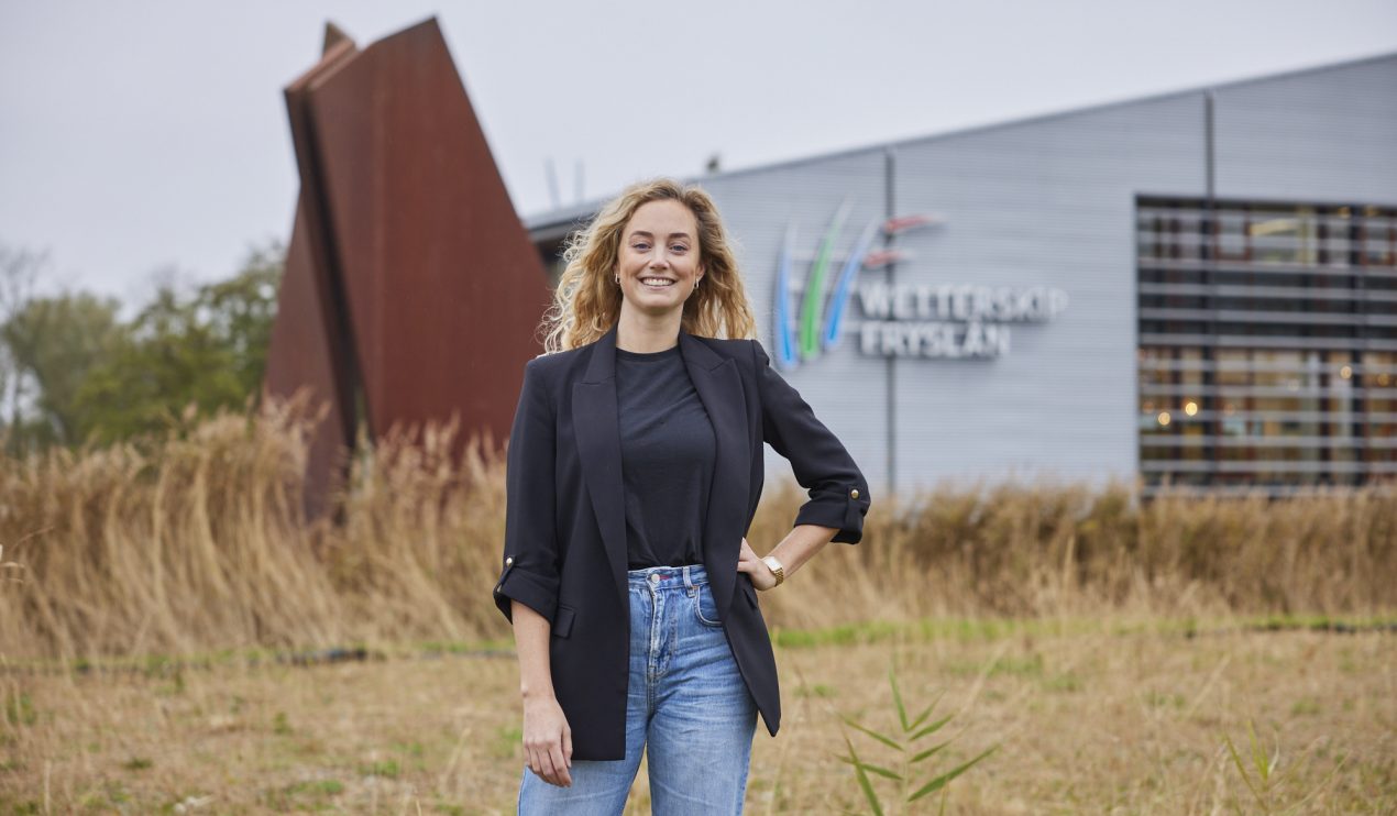 Larissa bij Wetterskip Fryslan