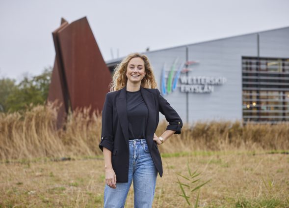 Larissa bij Wetterskip Fryslan